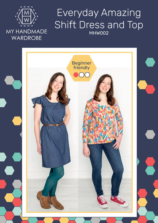 My Handmade Wardrobe Everyday Amazing Shift Dress ~ Premium Pack