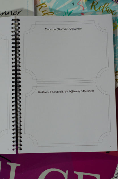 Sewing Planner ~ Premium Bound