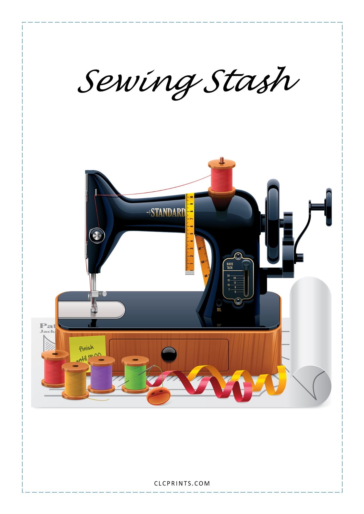 PDF Only ~ Sewing Stash